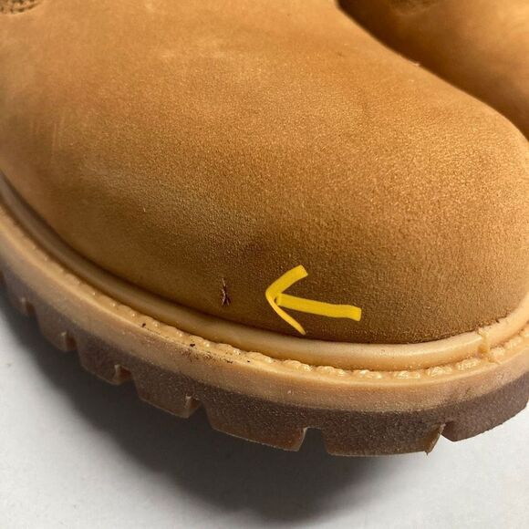 TIMBERLAND‎ Women’s Leather Waterproof Hiking Work Boot Size 7.5 Tan - Picture 5 of 12